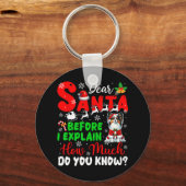 Before I Explain How Much You Know Xmas Papillon O キーホルダー (正面)