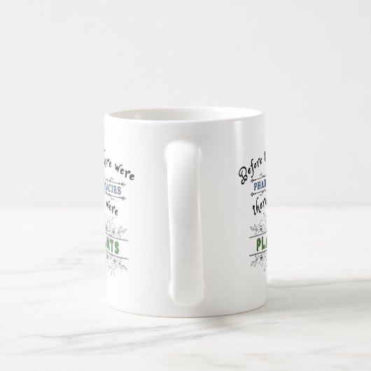 Before Pharmacies mug コーヒーマグカップ (ハンドル)
