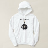 Before Reading After Reading Funny Book Lover  パーカ (デザイン正面)