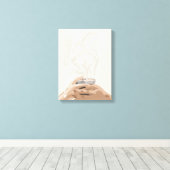 Before Roots – Quiet Beginnings of Care キャンバスプリント (インサイチュ (ウッドフロア))