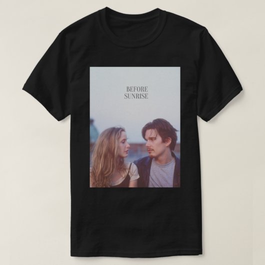 Before Sunrise Poster   Tシャツ (デザイン正面)