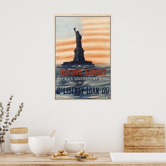 Before Sunset - World War One Poster Prints ポスター (キッチン)