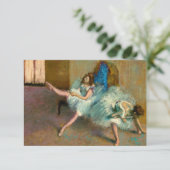 Before the Ballet by Edgar Degas サンキューカード (スタンド正面)