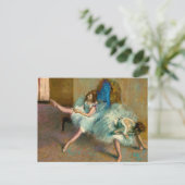 Before the Ballet by Edgar Degas ポストカード (スタンド正面)