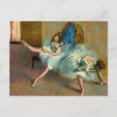 Before the Ballet by Edgar Degas ポストカード (正面)