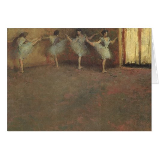 Before the Ballet by Edgar Degas,ヴィンテージファインアート (正面横)