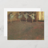Before the Ballet by Edgar Degas,ヴィンテージファインアート (正面/裏面)