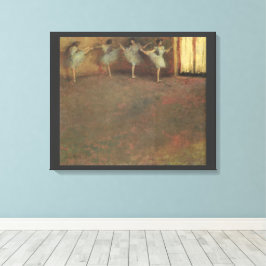 Before the Ballet by Edgar Degas,ヴィンテージファインアート キャンバスプリント