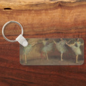 Before the Ballet by Edgar Degas,ヴィンテージファインアート キーホルダー (裏面)