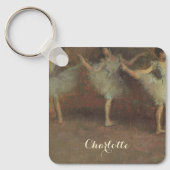 Before the Ballet by Edgar Degas,ヴィンテージファインアート キーホルダー (正面)
