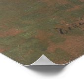 Before the Ballet by Edgar Degas,ヴィンテージファインアート ポスター (角)