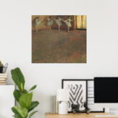 Before the Ballet by Edgar Degas,ヴィンテージファインアート ポスター (ホームオフィス)
