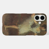 Before the Ballet by Edgar Degas,ヴィンテージファインアート Case-Mate iPhoneケース (裏面 (横))