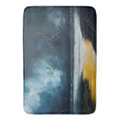 Before The Storm – Abstract Seascape バスマット (正面縦)