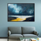 Before The Storm – Abstract Seascape ポスター
