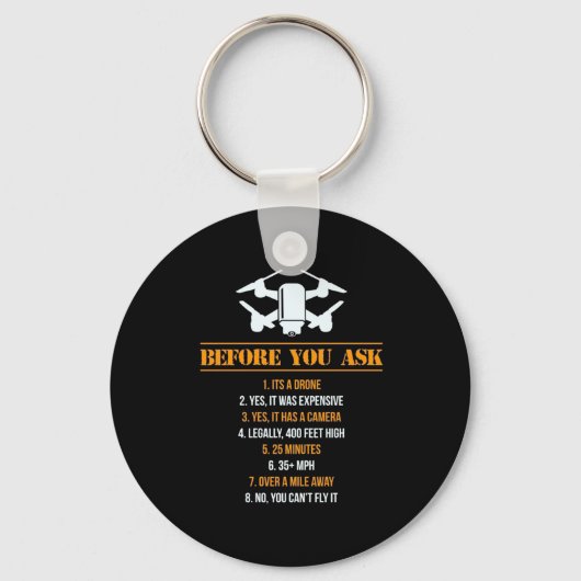 Before You 頼 Droneパイロット キーホルダー (正面)