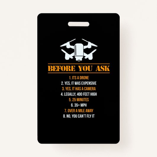 Before You 頼 Droneパイロット バッジ (正面)