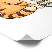 Before You Speak Be Kind | Motivational Cat Quote ポスター (角)