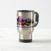 befuddled tweak pansies mug トラベルマグ (正面右)