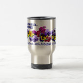 befuddled tweak pansies mug トラベルマグ (中央)