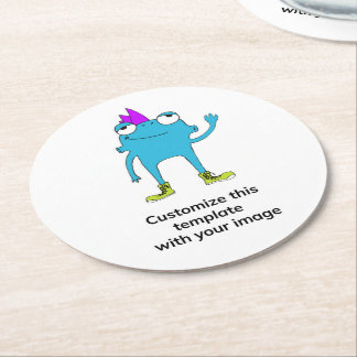 BeFunkyコースターパック ラウンドペーパーコースター