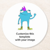 BeFunkyコースターパック ラウンドペーパーコースター (正面)