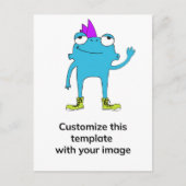 BeFunky垂直はがき ポストカード (正面)