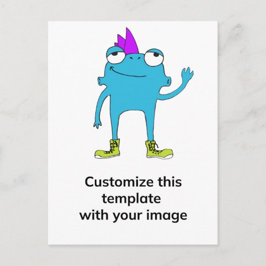 BeFunky垂直はがき ポストカード (正面)