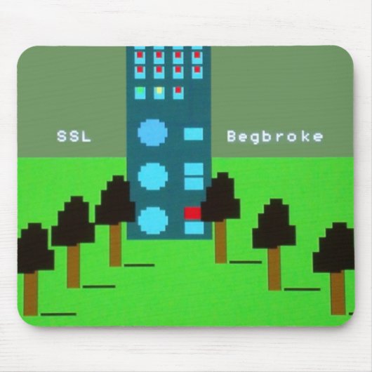 BEGBROKE マウスパッド (正面)