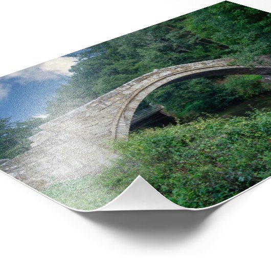 Beggar's Bridge, Glaisdale フォトプリント (角)