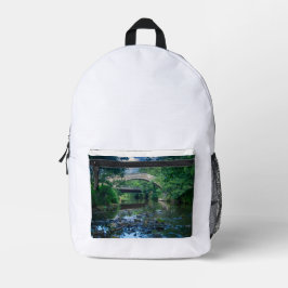 Beggar's Bridge, Glaisdale プリントバックパック