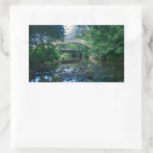 Beggar's Bridge, Glaisdale 長方形シール (バッグ)