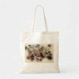 Beggars Bridge, Glaisdale - Watercolour Art トートバッグ