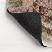 Beggars Bridge, Glaisdale - Watercolour Art マウスパッド (コーナー)