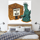 Begging for Peace: Liberty in Front of the Ministr キャンバスプリント (インサイチュ (寝室))