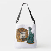 Begging for Peace: Liberty in Front of the Ministr クロスボディバッグ (裏面)