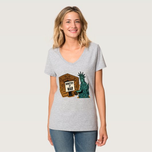 Begging for Peace: Liberty in Front of the Ministr Tシャツ (正面フル)