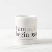 Begin Again Affirmation Mug コーヒーマグカップ (中央)
