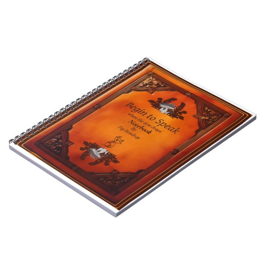 Begin to Speak Notebook ノートブック (左側)