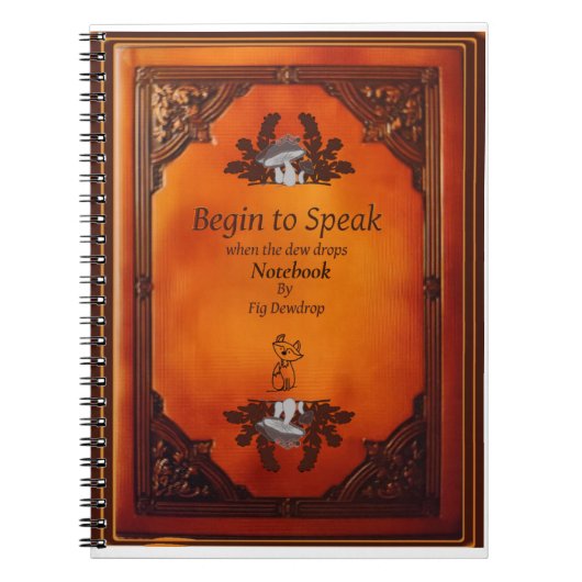 Begin to Speak Notebook ノートブック (正面)