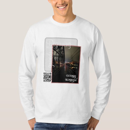 Beginning Blundering band shirt  Tシャツ (正面)