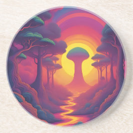 Beginning of The Fall Art コースター