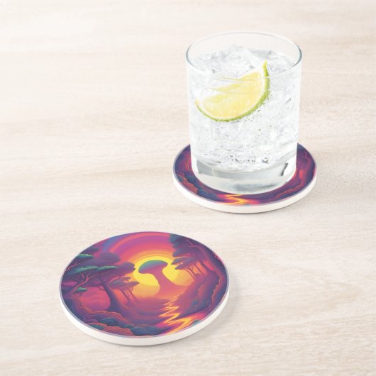 Beginning of The Fall Art コースター (側面)