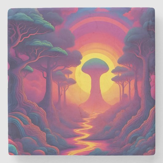 Beginning of The Fall Art ストーンコースター (正面)