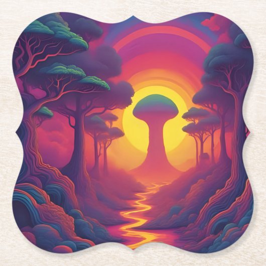 Beginning of The Fall Art ペーパーコースター (正面)