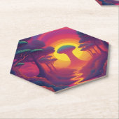 Beginning of The Fall Art ペーパーコースター (アングル)