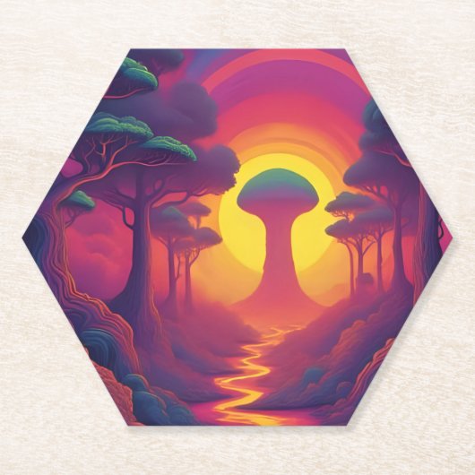 Beginning of The Fall Art ペーパーコースター (正面)