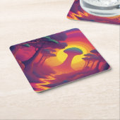 Beginning of The Fall Art ペーパーコースター (アングル)