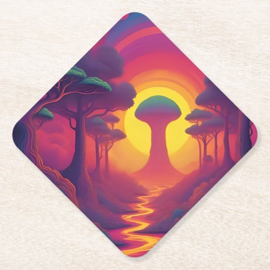 Beginning of The Fall Art ペーパーコースター (正面)