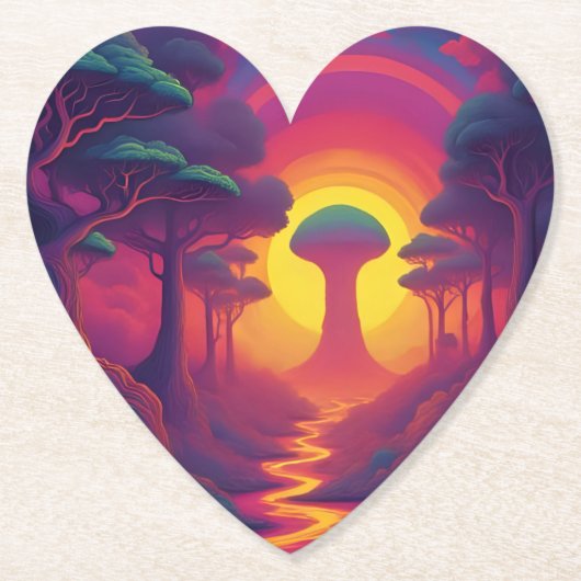 Beginning of The Fall Art ペーパーコースター (正面)